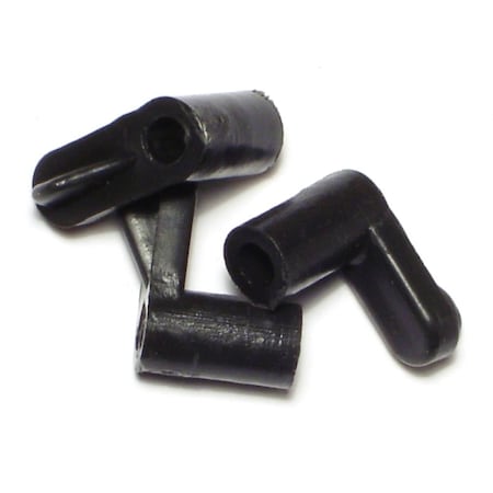 Midwest Fastener 7/16" Black Plastic Offset Window Clips 25PK 72033
